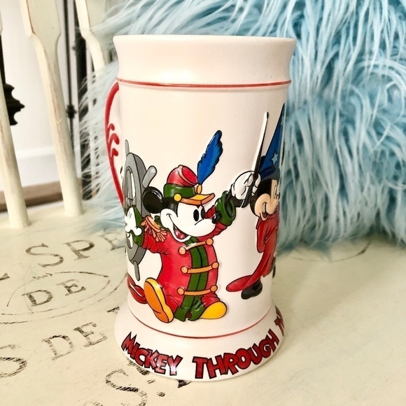 Disney, Mickey Mouse, Mug, Stein, Mickey Through The Years, Tankard, Beer Mug - Picture 5 of 12